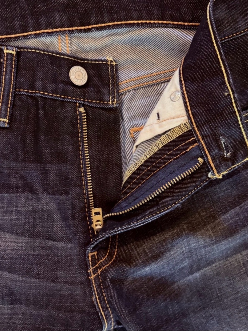Levi's 513 Dark Wash Mens 28x30 Jeans - Picture 4 of 13